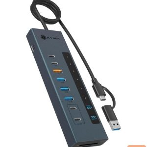 Other Computer Accessory Raidsonic  Icy Box USB Hub 11-in-1 USB-C Hub USB 3.2 Gen 2 PD 