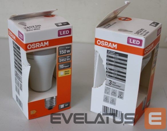 Server - Other Accessories Osram SALE OUT. Parathom Classic LED 150 non-dim 19W/827 E27 bulb, DAMAGED PACKAGING | Parathom Classic LED | E27 | 19 W | Warm White | DAMAGED PACKAGING