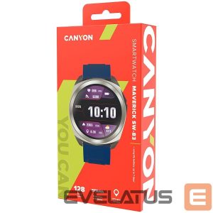 Smart watches Canyon  CANYON smart watch Maveric SW-83 GPS Silver Blue 