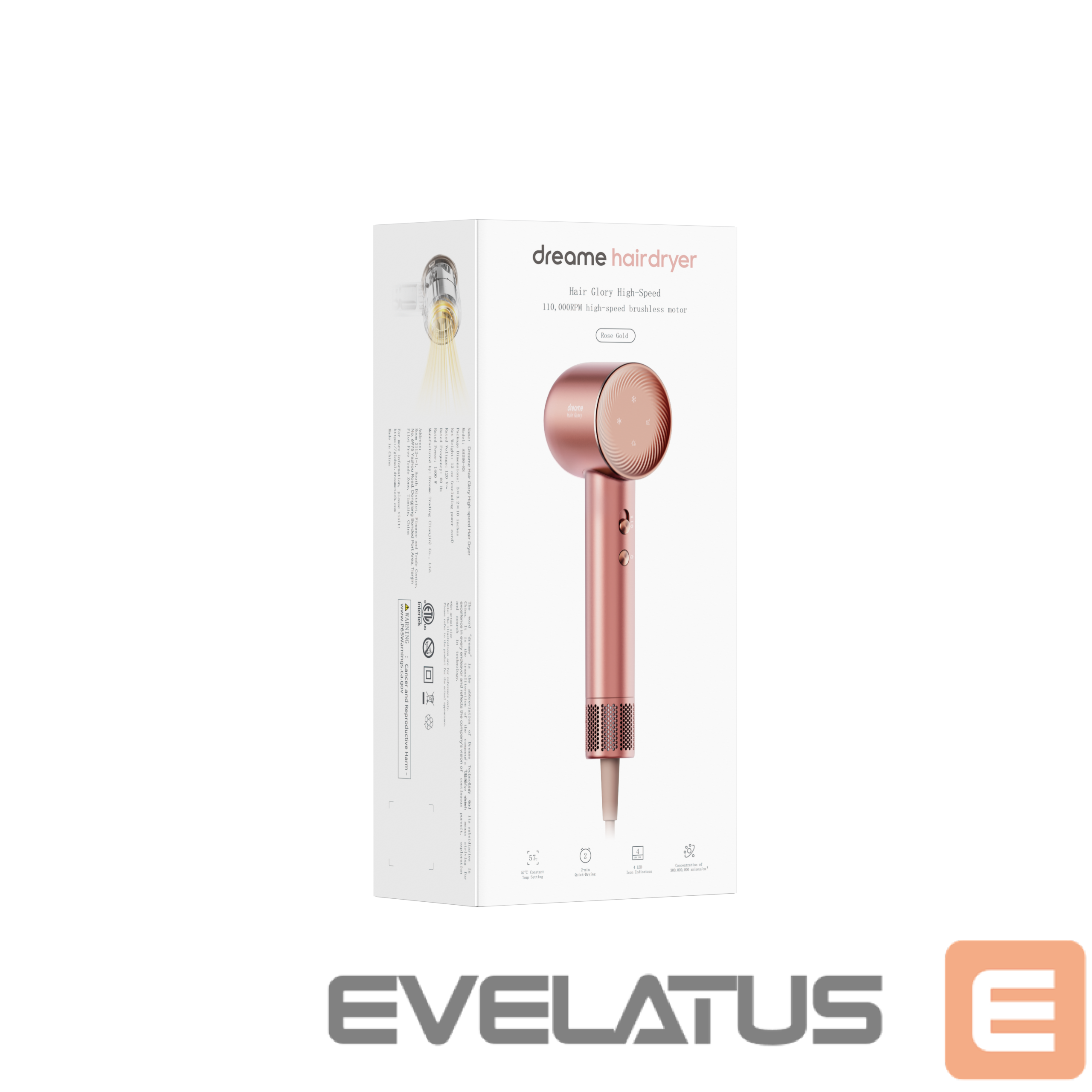 Hair dryer DREAME Glory Rose Gold