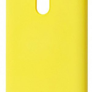 Back panel cover Evelatus Xiaomi Note 8 Pro Soft Silicone Yellow