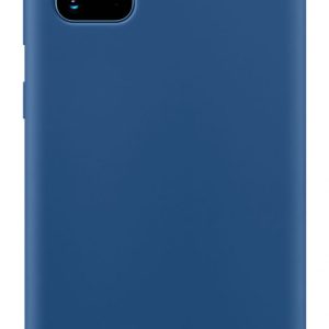 Back panel cover Evelatus Samsung Galaxy S20 Nano Silicone Case Soft Touch TPU Blue