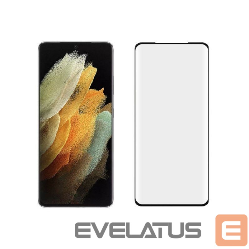 Protective glass Evelatus Samsung Galaxy S21 Ultra 3D Full Cover Japan Glue Glass Anti-Static