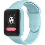 Fitness bracelet iWear  M7 Smart & Fit Watch with Full Touch 1.3'' IPS Media control / HR / Blood pressure / Social Light Blue