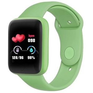 Fitness bracelet iWear  M7 Smart & Fit Watch with Full Touch 1.3'' IPS Media control / HR / Blood pressure / Social Green