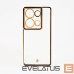 Back panel cover iLike Xiaomi Poco M6 Pro TPU+PC With Camera Protective Transparent Black