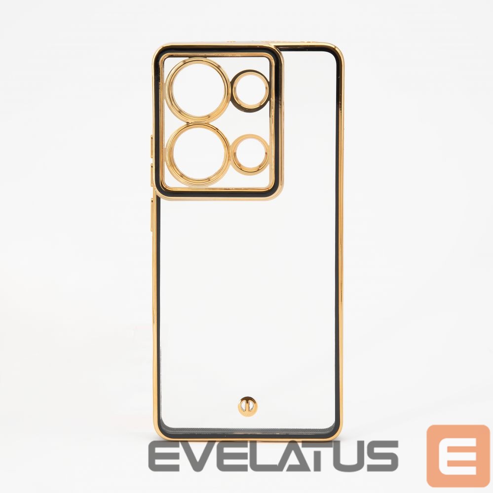 Back panel cover iLike Xiaomi Poco M6 Pro TPU+PC With Camera Protective Transparent Black
