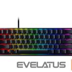 Computer keyboard Razer  Huntsman Mini 60%, Gaming keyboard, Opto-Mechanical, RGB LED light, NORD, Black, Wired 