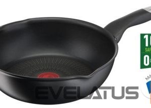 For kitchen TEFAL  Multipan G2557572 Unlimited Pan Frying, Diameter 22 cm, Suitable for induction hob, Fixed handle, Black - Noir 