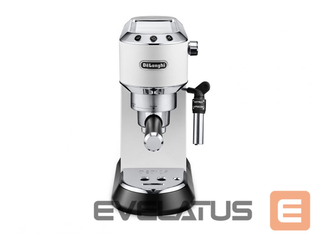Other small household appliances DeLonghi Dedica Pump Espresso EC685W Pump pressure 15 bar Built-in milk frother Semi-automatic 1300 W White