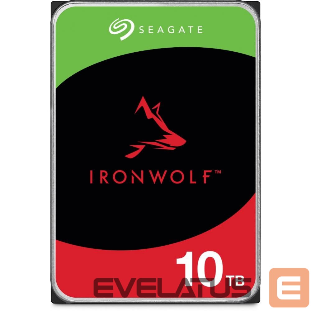 Hard drive HDD SeaGate HDD||IronWolf|10TB|SATA 3.0|256 MB|7200 rpm|3,5"|ST10000VN000