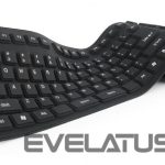 Computer keyboard Gembird  KEYBOARD FLEXIBLE USB ENG/BLACK KB-109F-B 