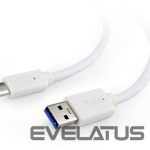 Cable Gembird  CABLE USB-C TO USB3 0.1M WHITE/CCP-USB3-AMCM-W-0.1M 