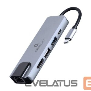 Modules and transceivers Gembird  I/O ADAPTER USB-C TO HDMI/USB3/5IN1 A-CM-COMBO5-04 