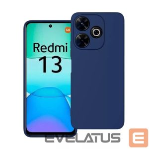 Back panel cover iLike Xiaomi Redmi 13 4G / 13 5G Silicone case nano Dark Blue