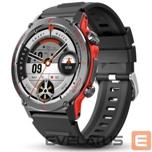 Smart watches iWear  Z136 Zinc Sport BT Call Smart Watch 1.43'' Amoled Display Heart Rate and Oxygen Monitor Black