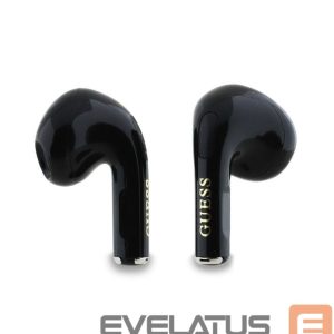 Wireless headphones Guess  Classic Logo Charm TWS Wireless Earphones Black