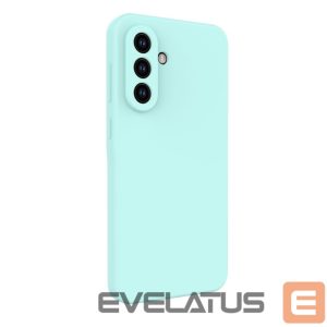 Back panel cover Evelatus Samsung Galaxy A57 Premium Magsafe Soft Touch Silicone Case Turquoise