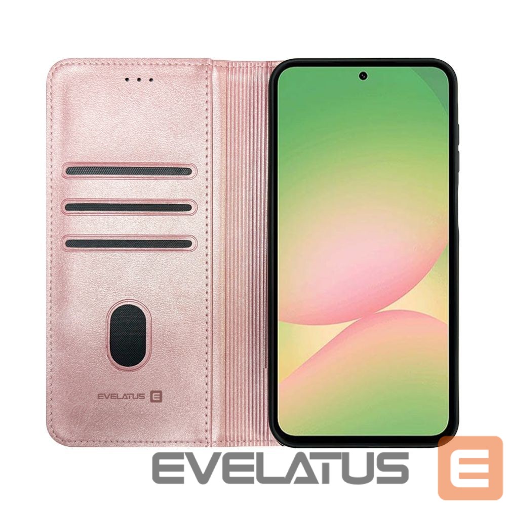 Book case Evelatus Samsung Galaxy A57 Book Case Folio Pink