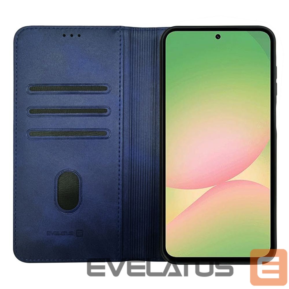 Book case Evelatus Samsung Galaxy A57 Book Case Folio Blue