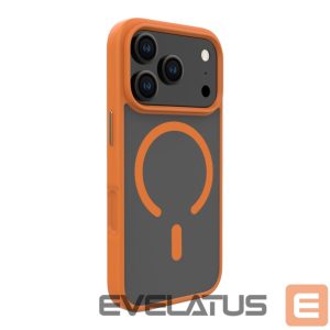 Back panel cover Evelatus Apple iPhone 17 Pro Hybird Case With MagSafe PC+TPU Orange