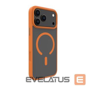 Back panel cover Evelatus Apple iPhone 17 Pro Max Hybird Case With MagSafe PC+TPU Orange
