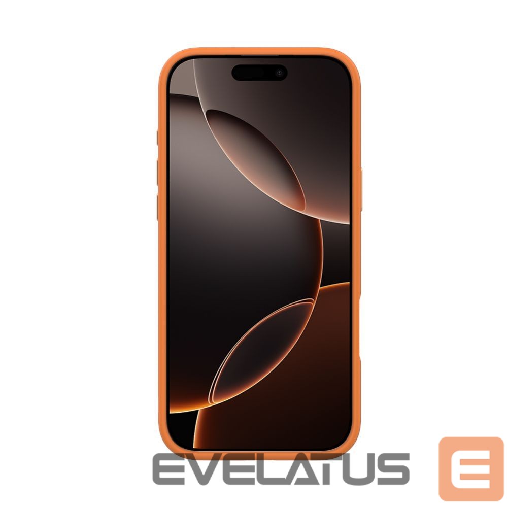 Back panel cover Evelatus Apple iPhone 17 Pro Max Hybird Case With MagSafe PC+TPU Orange