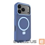 Back panel cover Evelatus Apple iPhone 17 Pro Shield Case With MagSafe & Stand Matte Blue