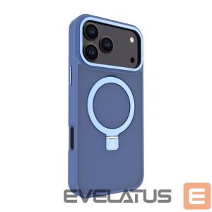 Back panel cover Evelatus Apple iPhone 17 Pro Max Shield Case With MagSafe & Stand Matte Blue