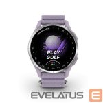 Smart watches Garmin  Approach J1
Silver aluminium bezel with lilac ComfortFit fabric ban 