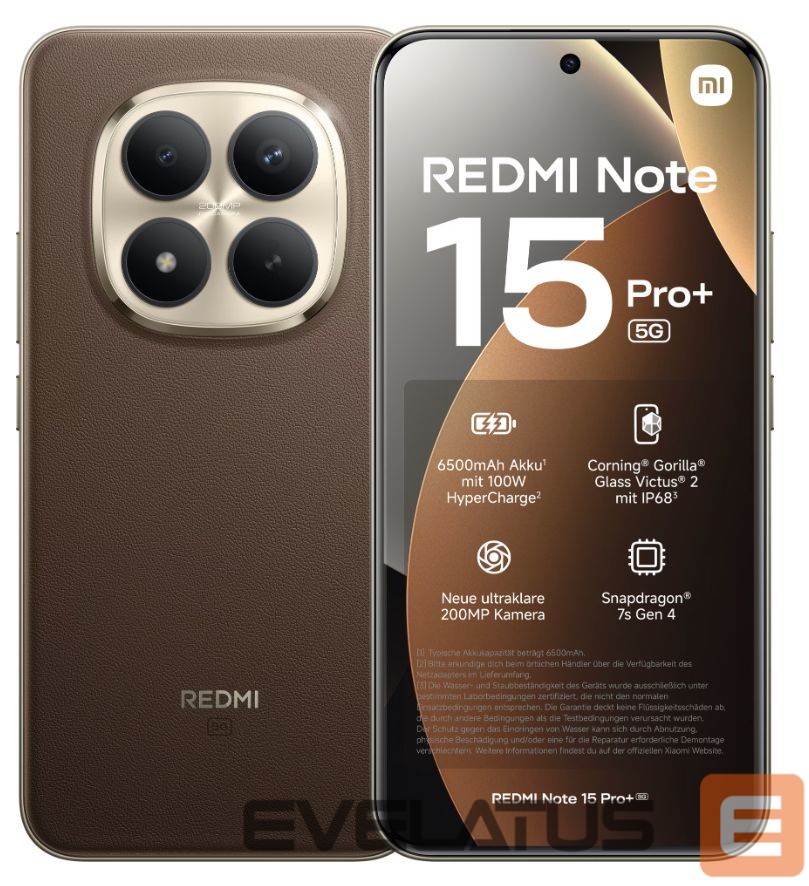 Smartphone Xiaomi Redmi Note 15 Pro+ 8/256GB Mocha Brown