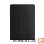 Book case Evelatus  Galaxy Tab A9 Plus Tablet case with imitate microfiber inside Black