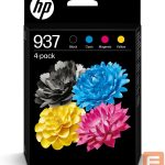 Printers HP  HP 937 CMYK Original Ink Cartridge 4-Pac 