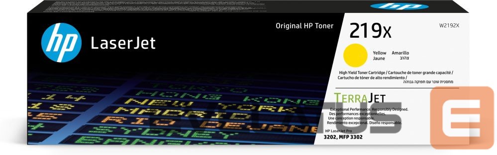 Office supplies HP HP 219X HY Yellow Org LJ Toner Cartridge
