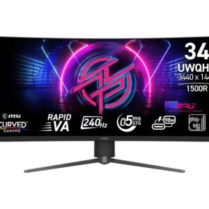 Monitor MSI  LCD Monitor||34 "|3440 x 1440 pixels|Native aspect ratio 21:9|LCD|MPG346CQRFX24 