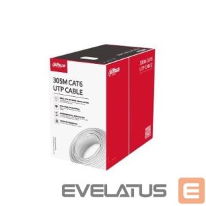 Commutator DAHUA  CABLE CAT6 UTP 305M WHITE/PFM923I-6UN-C 