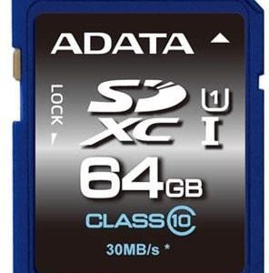 Other Computer Accessory ADATA  MEMORY SDXC 64GB CLASS10/ASDX64GUICL10-R 