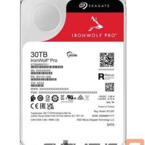 Hard drive HDD SeaGate  HDD||IronWolf Pro|30TB|512 MB|7200 rpm|3,5"|ST30000NT011 