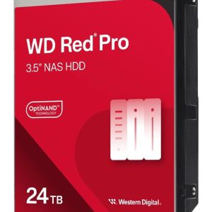Hard drive HDD Western Digital  HDD||Red Pro| 24 TB|Serial ATA|7200 RPM|3.5 "|WD241KFGX 