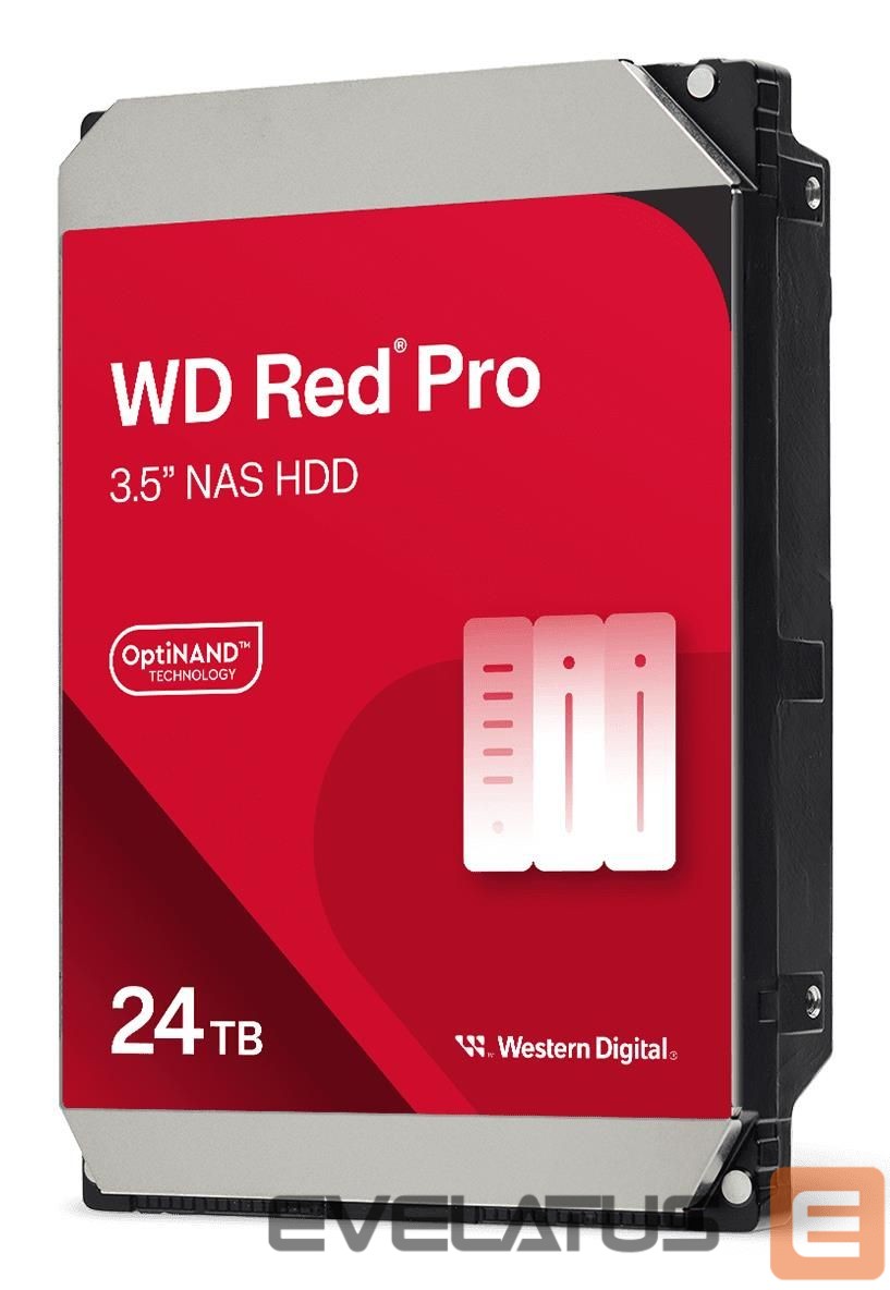 Hard drive HDD Western Digital HDD||Red Pro| 24 TB|Serial ATA|7200 RPM|3.5 "|WD241KFGX
