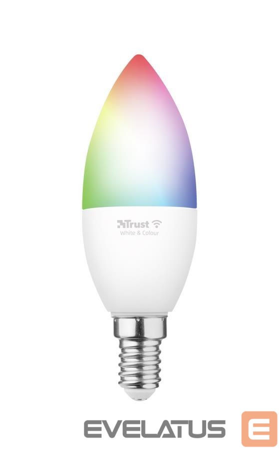 Smart device Trust Smart Light Bulb||Luminous flux 470 Lumen|Wi-Fi|Beam angle 180 degrees|71280