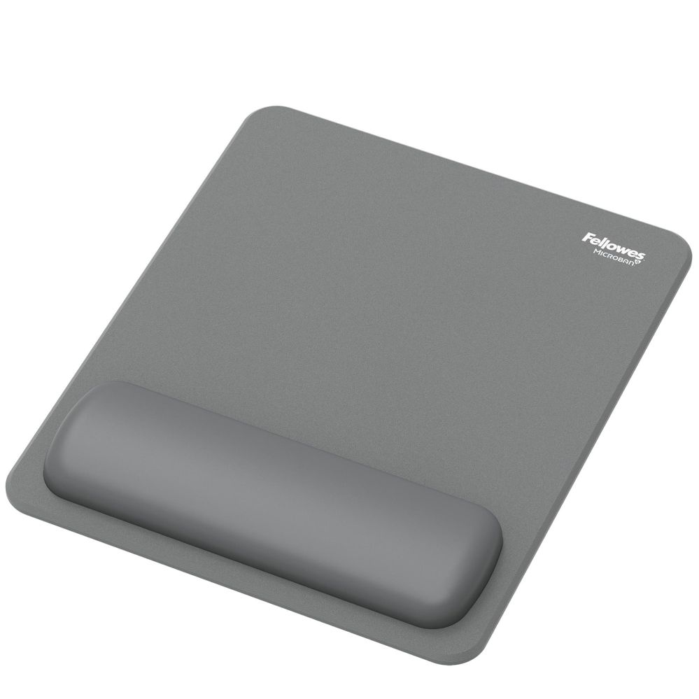 Computer mouse Fellowes MOUSE PAD WRIST REST/GREY 100142556