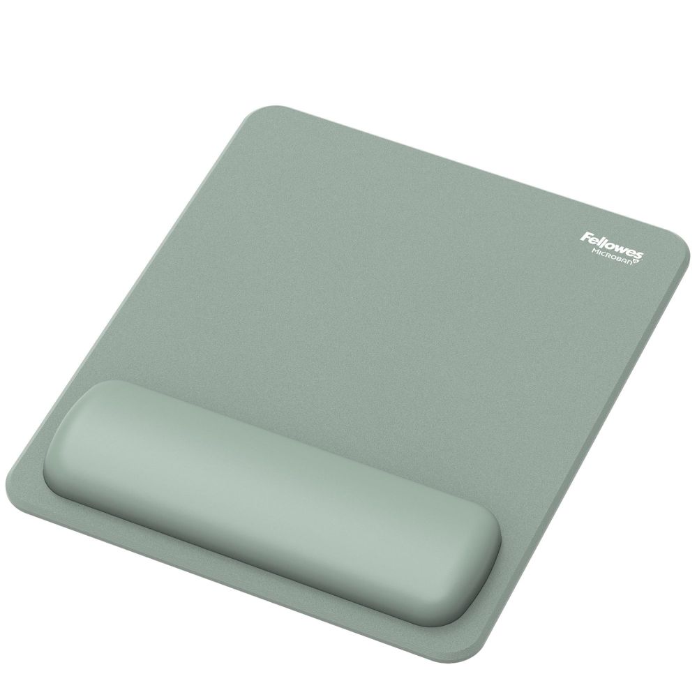Computer mouse Fellowes MOUSE PAD WRIST REST/SAGE 100142556