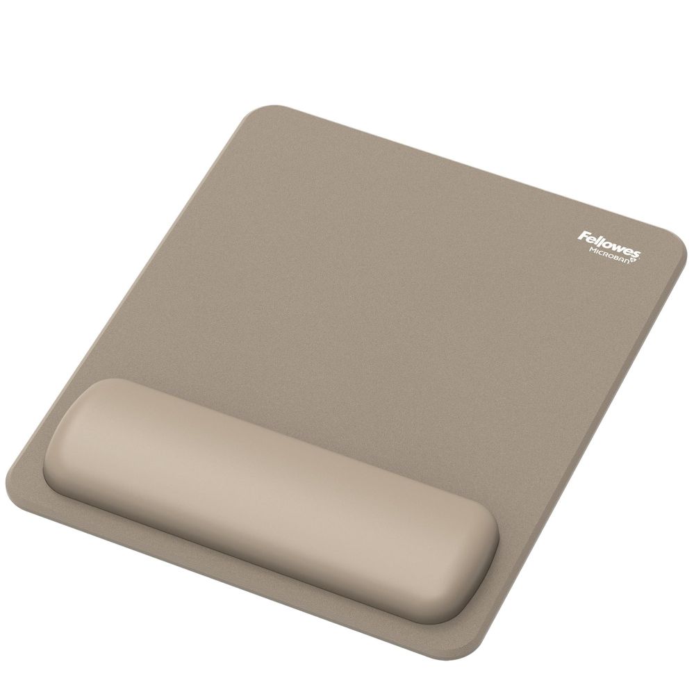 Computer mouse Fellowes MOUSE PAD WRIST REST/SAND 100142559