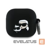 Other goods Karl Lagerfeld  Karl Lagerfeld Silicone Karl&Chaupette Head 3D Case for AirPods 4 - Black 
