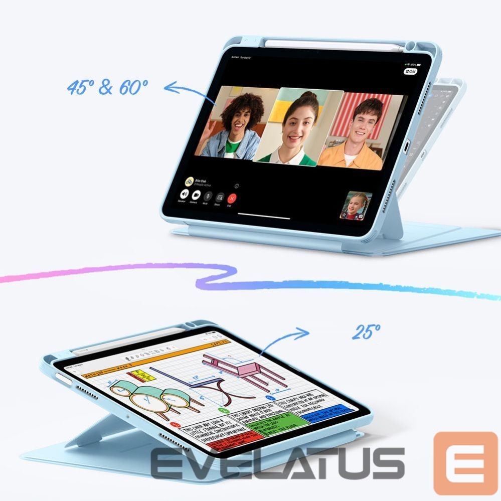 Other goods ESR ESR Flip Hybrid Case for iPad 10.9" (2020/2022) / 11" (2024/2025/2026) - Blue