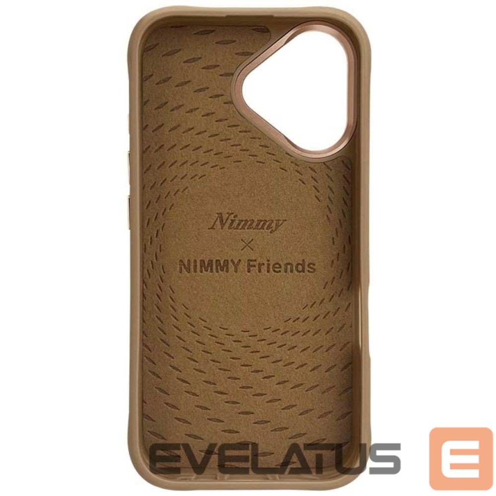 Other goods Nimmy Nimmy Tiger MagSafe case for iPhone 16 - brown