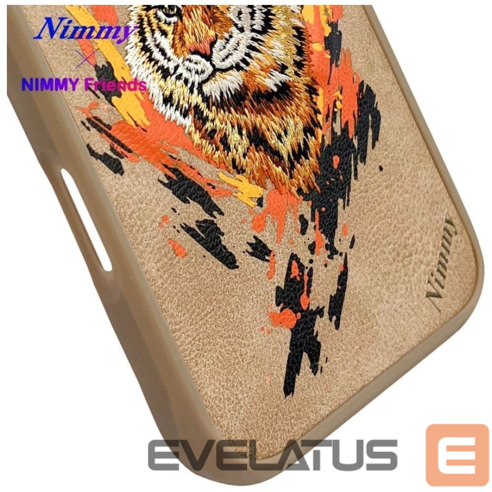 Other goods Nimmy Nimmy Tiger MagSafe case for iPhone 16 - brown