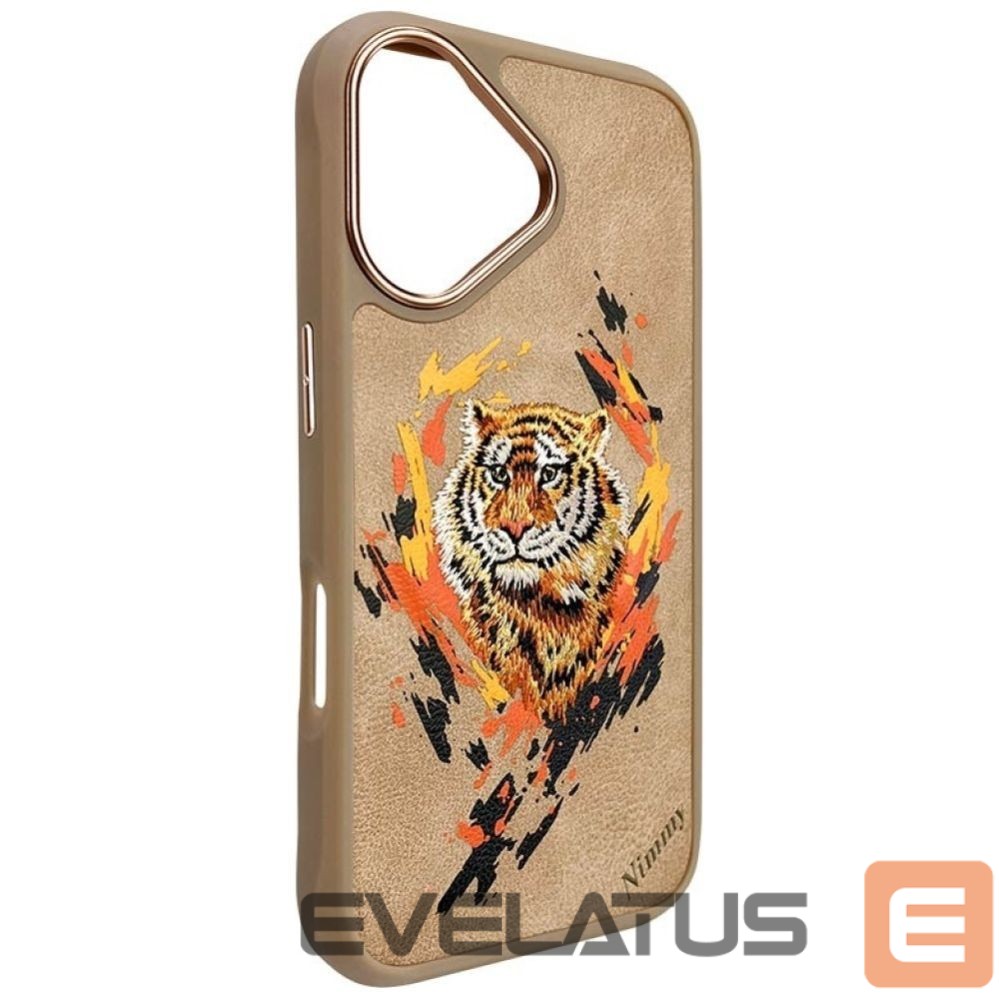 Other goods Nimmy Nimmy Tiger MagSafe case for iPhone 16 - brown
