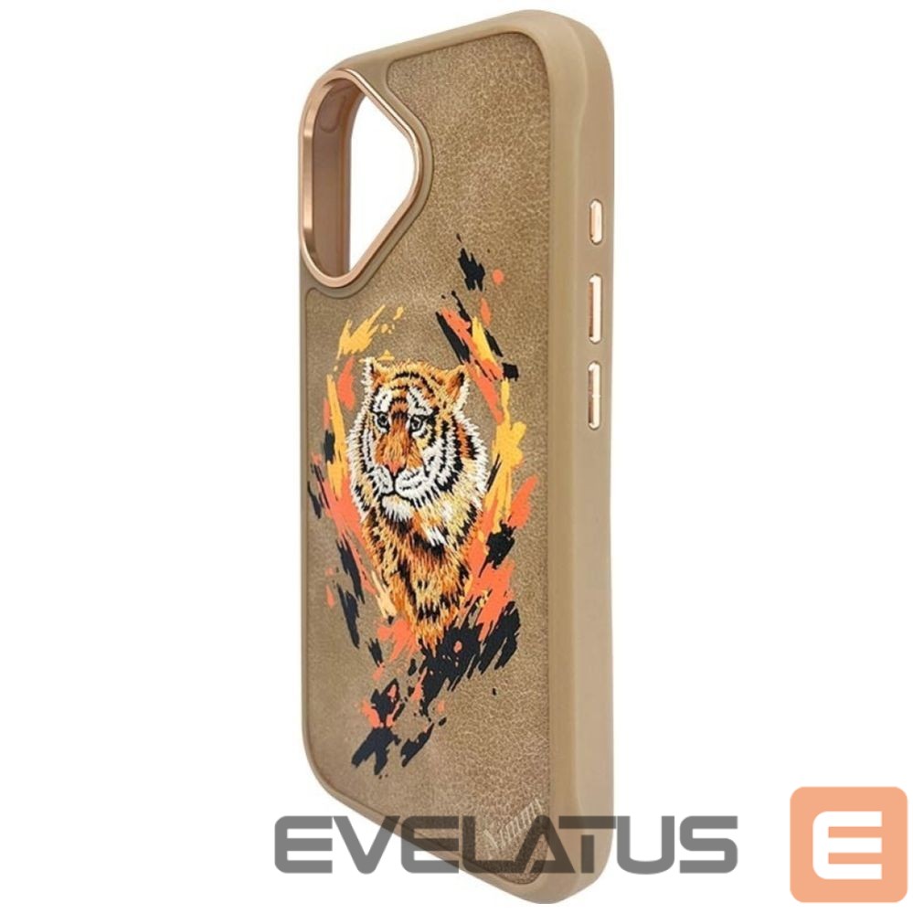 Other goods Nimmy Nimmy Tiger MagSafe case for iPhone 16 - brown